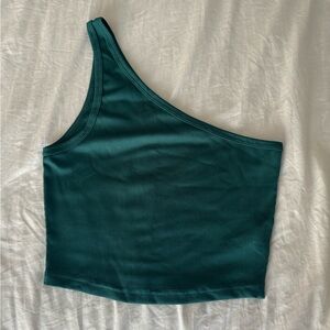 One shoulder tank top